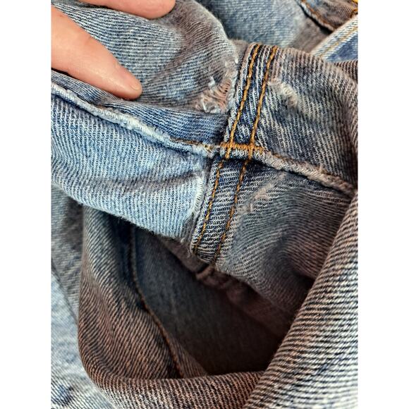 Levi's Men's Light Wash Mid Rise Regular Fit‎ Straight Leg Jeans Size 40x30 - Picture 8 of 10